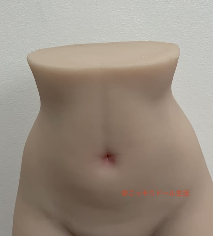 9.5kg【極リアル肌質】高品質TPE製 トルソードール ウエストサイズ比較