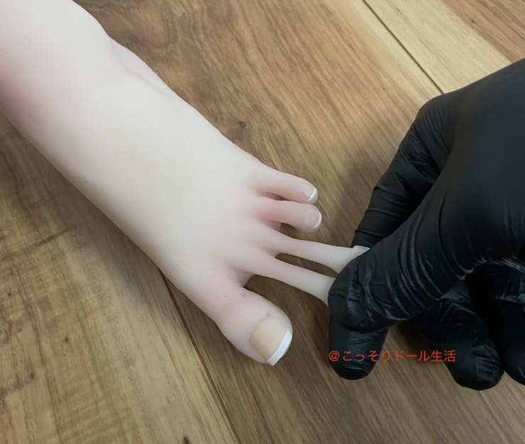 9.5kg【極リアル肌質】高品質TPE製 トルソードール 指の可動域レビュー