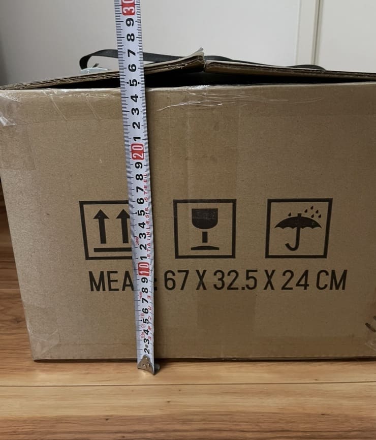 【筋肉ライン×柔肌】健身款リアルボディ 64.5cm 段ボールの高さ24cm