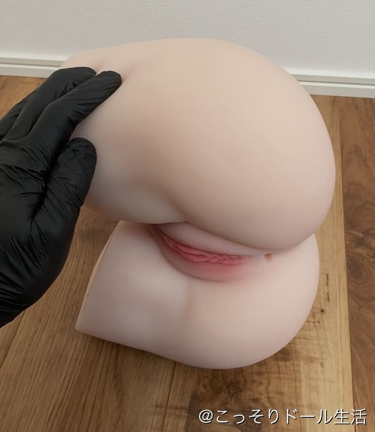 美咲姉さんのご褒美ヒップ 実物レビュー据置型オナホール 88cm でか尻