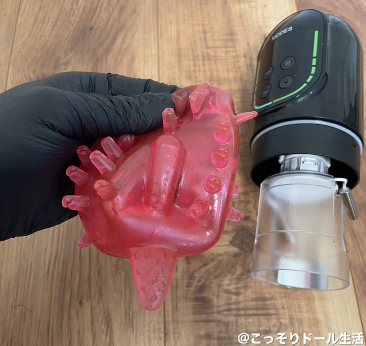 Yavaota 電動オナホール オナホ【紅撃!7爆転ピストン+7爆吸+7爆振+爆舐+アプリ遠隔】感想・保管